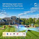 Sunseeker S4 Robot Lawn Mower with AI Navigation