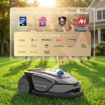 Sunseeker S4 Robot Lawn Mower with AI Navigation