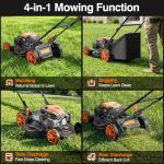 GasXcel 21" Self-Propelled 4-in-1 Lawn Mower