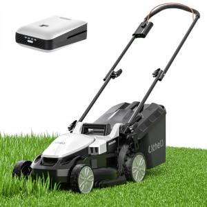 Litheli Cordless Electric Lawn Mower with Battery