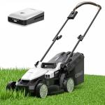 Litheli Cordless Electric Lawn Mower with Battery
