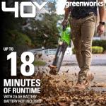 Greenworks 40V Self-Propelled Lawn Mower and Blower