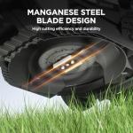 Litheli Cordless Electric Lawn Mower with Battery