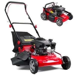 Gas Self-Propelled Lawn Mower with 50L Tank