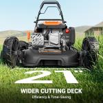 21" Self-Propelled Gas Lawn Mower with Mulching