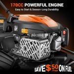 21" Self-Propelled Gas Lawn Mower with Mulching