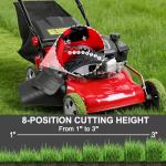 Gas Self-Propelled Lawn Mower with 50L Tank