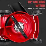 Gas Self-Propelled Lawn Mower with 50L Tank