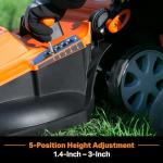 LawnMaster 48V Brushless Mower with Dual Charger