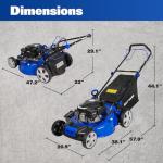 BILT HARD 22" Self-Propelled Gas Lawn Mower