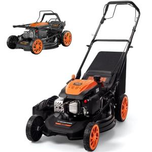 Ezasin 21" Self-Propelled Gas Lawn Mower