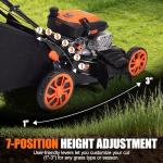 Ezasin 21" Self-Propelled Gas Lawn Mower