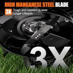 Ezasin 21" Self-Propelled Gas Lawn Mower