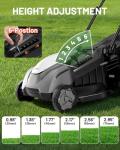 Litheli 40V Cordless 18-Inch Lawn Mower