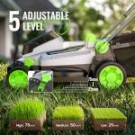 40V Cordless Electric Lawn Mower with Mulching