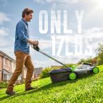 40V Cordless Electric Lawn Mower with Mulching