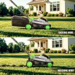 40V Cordless Electric Lawn Mower with Mulching