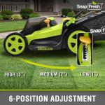 SnapFresh 40V Cordless 17” Brushless Lawn Mower