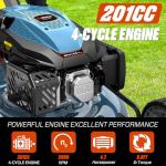 SENIX 201cc 22" Self-Propelled Gas Lawn Mower