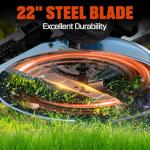 SENIX 201cc 22" Self-Propelled Gas Lawn Mower