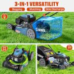 SENIX 201cc 22" Self-Propelled Gas Lawn Mower