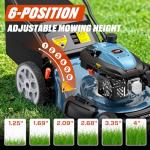 SENIX 201cc 22" Self-Propelled Gas Lawn Mower