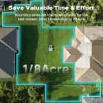 App-Controlled Robotic Lawn Mower for Large Yards