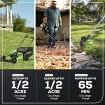 Greenworks 80V Leaf Blower and Mower Kit