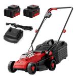 MZK 20V Cordless Electric Lawn Mower with Bag