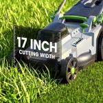 40V Cordless 17" Electric Lawn Mower