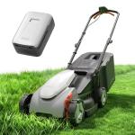 Litheli 13-Inch Cordless Electric Lawn Mower