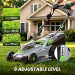 40V Cordless 17" Electric Lawn Mower