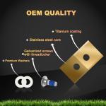 36 Blades for Mammotion Luba & Yuka Robotic Mowers