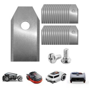 Robotic Mower Blades 30 Pack – Strong Stainless Steel