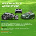 Robotic Mower Blades 30 Pack – Strong Stainless Steel