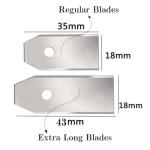 Robotic Mower Blades 30 Pack – Strong Stainless Steel