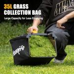 Yellow Cordless Lawn Mower for Easy Cutting