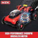 MZK 40V 16" Cordless Electric Lawn Mower