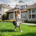 Litheli Cordless Electric Lawn Mower with Battery