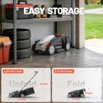 Litheli Cordless Electric Lawn Mower with Battery