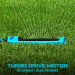 Aqua Joe Indestructible Metal Oscillating Sprinkler