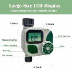 Programmable Garden Hose Water Timer with Rain Delay