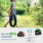 30.5 m Flexible Garden Hose with 10 Attachments