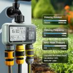 CROSOFMI Programmable Watering Timer for Gardens