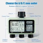 CROSOFMI Programmable Watering Timer for Gardens