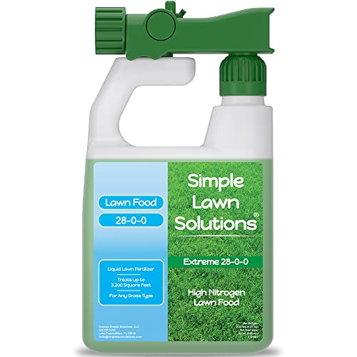 Fast-acting Liquid Fertilizer for Lush Lawns (32oz)
