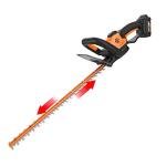 WORX 20V 22" Cordless Hedge Trimmer with Battery