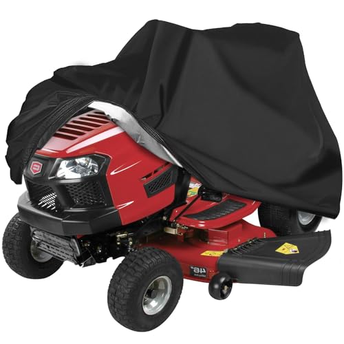 KISEER Waterproof Lawn Mower Cover - Heavy Duty