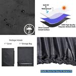 Heavy Duty Waterproof Riding Lawn Mower Cover