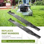 Replacement 21" Mower Blades for HyperTough Mowers
